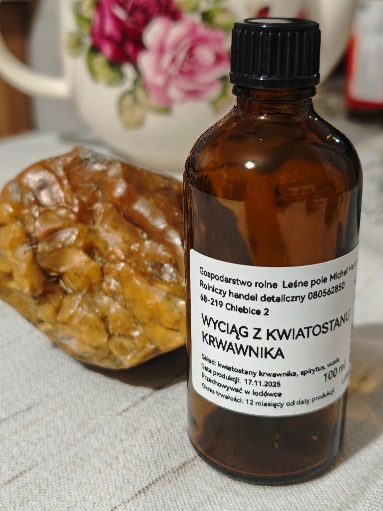 Ekstrakt z kwiatu krwawnika 100 ml